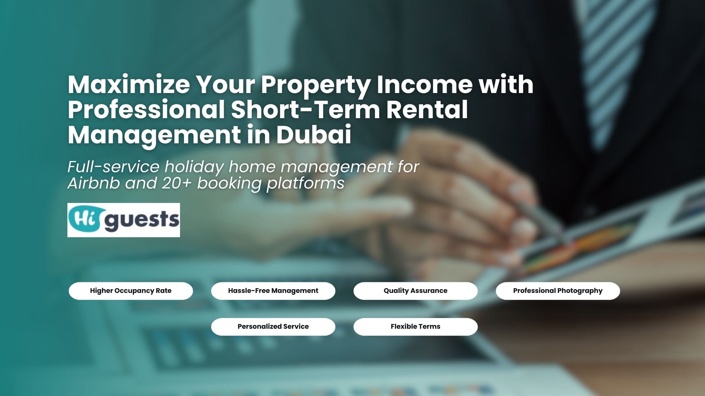 Short-term rental management in Dubai helping property owners maximize Airbnb income